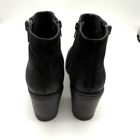 Vagabond Grace Nubuck Double Zipper Ankle Boot Black EU 38 US 7 - Picture 5 of 16